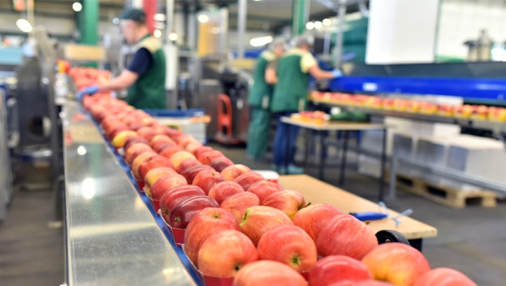 Food waste was down on both an operational and supply chain basis. Stock image.